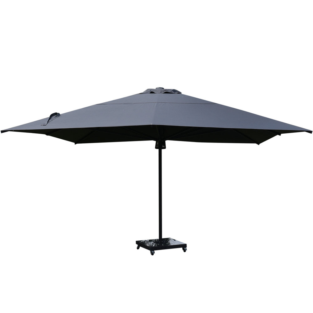 AVH-Collectie Stintino parasol LED 400x400 cm antraciet AVH-Collectie Stintino parasol LED 400x400 cm antraciet