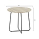 4 Seasons Outdoor Axel bijzettafel 45xH55 cm rond aluminium teak 4-Seasons Outdoor 4 Seasons Outdoor Axel bijzettafel 45xH55 cm rond aluminium teak 4-Seasons Outdoor