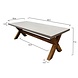 AVH-Collectie Norwich dining tuintafel 200x100xH77 cm acacia – polystone blad AVH-Collectie Norwich dining tuintafel 200x100xH77 cm acacia – polystone blad