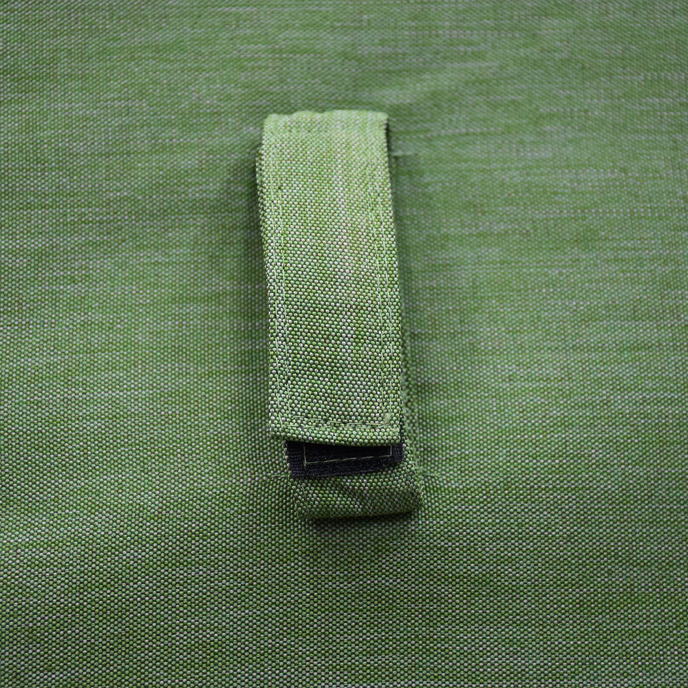 AVH-Collectie Casablanca hoek loungeset 4 delig teakhout met groene kussens AVH-Collectie Casablanca hoek loungeset 4 delig teakhout met groene kussens