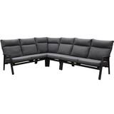 AVH-Collectie Pacific hoek loungeset 4 delig aluminium antraciet AVH-Collectie Pacific hoek loungeset 4 delig aluminium antraciet