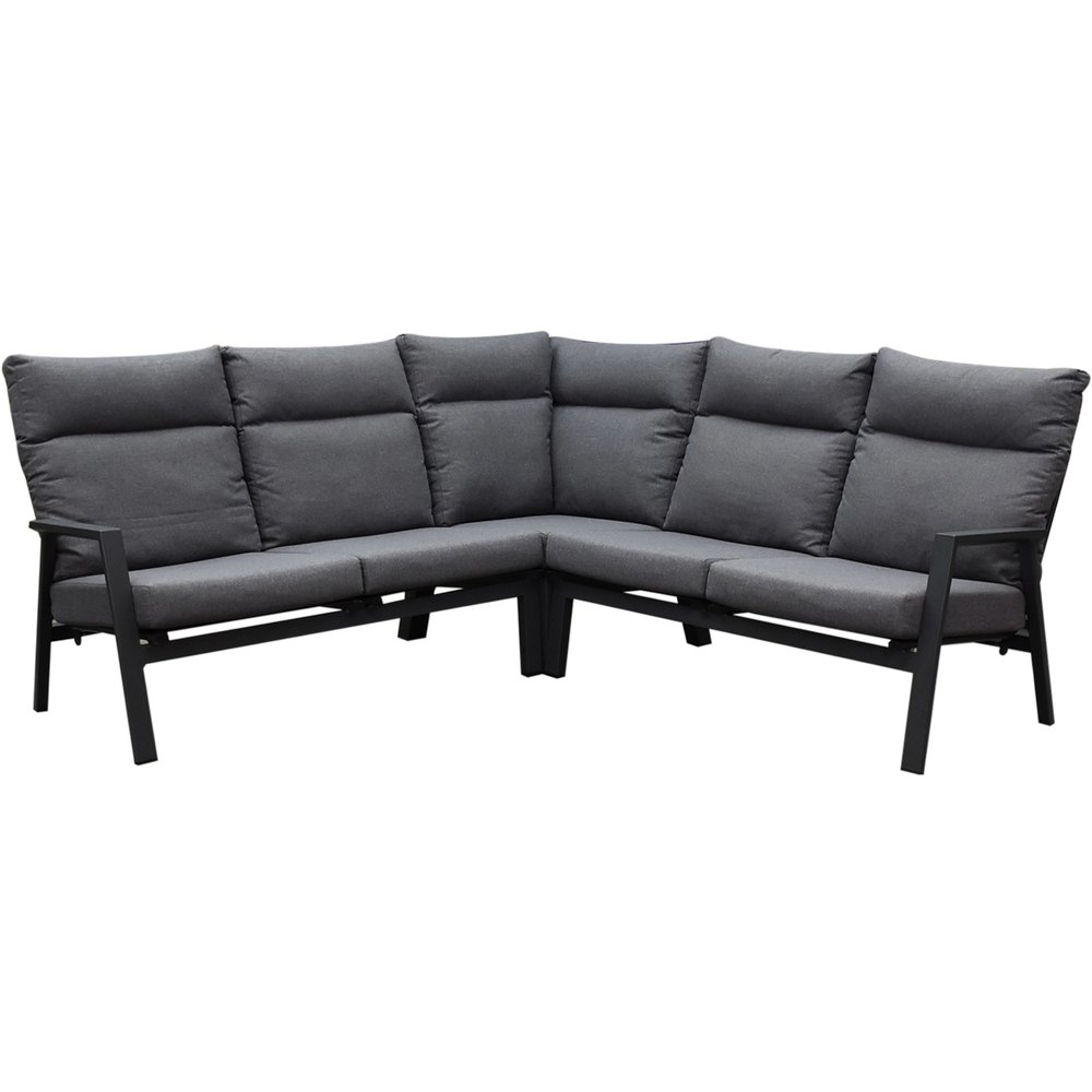 AVH-Collectie Pacific hoek loungeset 4 delig aluminium antraciet AVH-Collectie Pacific hoek loungeset 4 delig aluminium antraciet