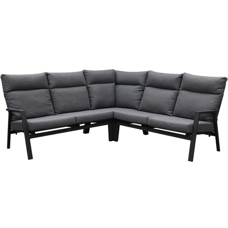 AVH-Collectie Pacific hoek loungeset 4 delig aluminium antraciet AVH-Collectie Pacific hoek loungeset 4 delig aluminium antraciet