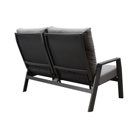 AVH-Collectie Pacific hoek loungeset 4 delig aluminium antraciet AVH-Collectie Pacific hoek loungeset 4 delig aluminium antraciet