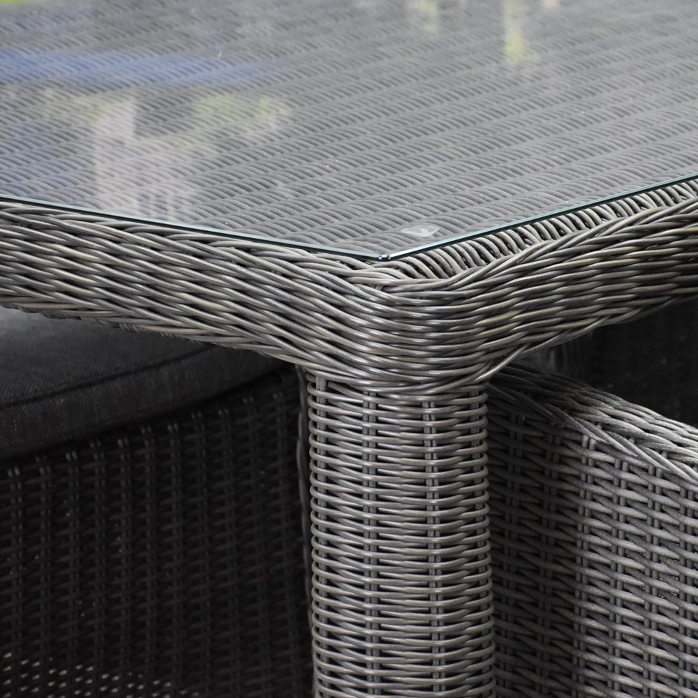 AVH-Collectie Bergamo dining tuintafel 240x100xH78 cm antraciet AVH-Collectie Bergamo dining tuintafel 240x100xH78 cm antraciet