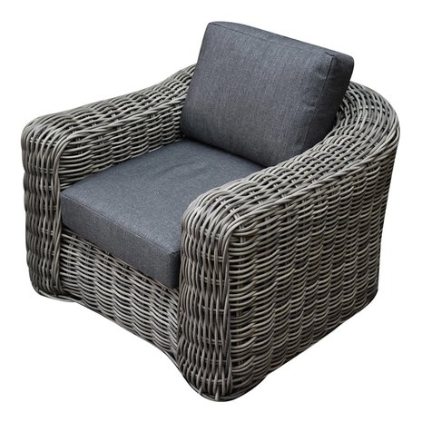 AVH-Collectie Las Palmas lounge tuinstoel grijs AVH-Collectie Las Palmas lounge tuinstoel grijs