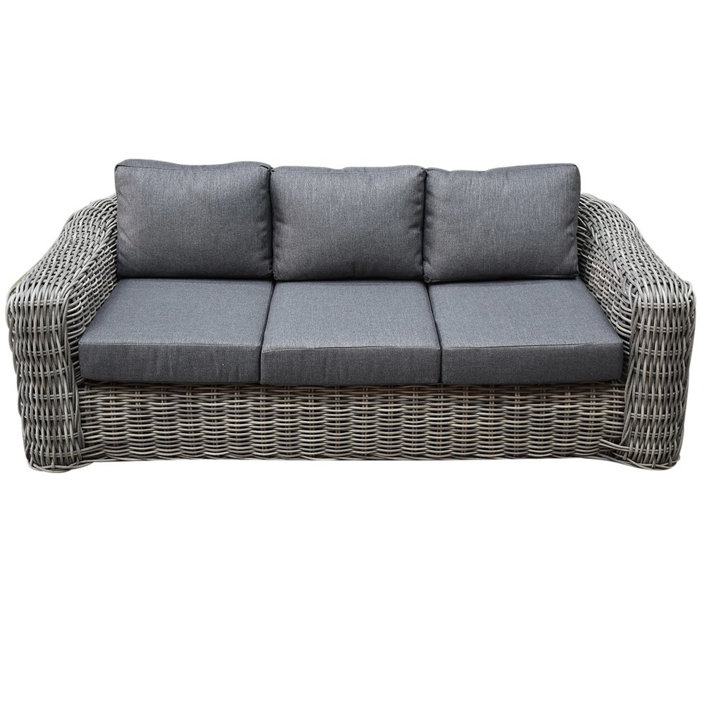 AVH-Collectie Las Palmas 3-zitsbank grijs