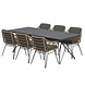 4 Seasons Outdoor 4 Seasons Outdoor Cottage Tampa dining tuinset 7-delig 220x95xH76 cm 4 Seasons Outdoor 4 Seasons Outdoor Cottage Tampa dining tuinset 7-delig 220x95xH76 cm