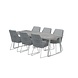 4 Seasons Outdoor 4 Seasons Outdoor Valencia Konos dining tuinset 220x95xH75 cm 7 delig frozen 4 Seasons Outdoor 4 Seasons Outdoor Valencia Konos dining tuinset 220x95xH75 cm 7 delig frozen