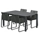 4 Seasons Outdoor Ortea Goa dining tuinset 160x95xH75 cm 5 delig 4 Seasons Outdoor 4 Seasons Outdoor Ortea Goa dining tuinset 160x95xH75 cm 5 delig 4 Seasons Outdoor