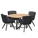 4 Seasons Outdoor 4 Seasons Outdoor Flores Basso dining tuinset 130xH75 cm rond 5 delig antraciet 4 Seasons Outdoor 4 Seasons Outdoor Flores Basso dining tuinset 130xH75 cm rond 5 delig antraciet