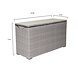 AVH-Collectie Kussenbox klein 126x47xH71 cm grijs AVH-Collectie Kussenbox klein 126x47xH71 cm grijs