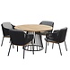 4 Seasons Outdoor Ravello Ambassador Boulevard dining tuinset 130 cm 5 delig 4 Seasons Outdoor 4 Seasons Outdoor Ravello Ambassador Boulevard dining tuinset 130 cm 5 delig 4 Seasons Outdoor