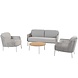 4 Seasons Outdoor Bernini stoel bank loungeset 4 delig Frozen rope 4 Seasons Outdoor 4 Seasons Outdoor Bernini stoel bank loungeset 4 delig Frozen rope 4 Seasons Outdoor