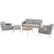 4 Seasons Outdoor Bernini stoel bank loungeset 5 delig Frozen rope 4 Seasons Outdoor 4 Seasons Outdoor Bernini stoel bank loungeset 5 delig Frozen rope 4 Seasons Outdoor