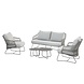 4 Seasons Outdoor Sempre stoel bank loungeset 5 delig rope 4 Seasons Outdoor 4 Seasons Outdoor Sempre stoel bank loungeset 5 delig rope 4 Seasons Outdoor