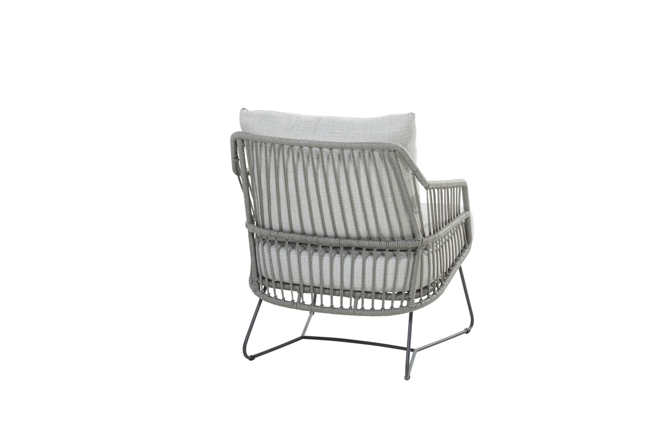 4 Seasons Outdoor Cempre stoel bank loungeset 5 delig rope 4 Seasons Outdoor 4 Seasons Outdoor Cempre stoel bank loungeset 5 delig rope 4 Seasons Outdoor