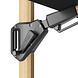 Platinum Challenger T2 premium zweefparasol 300x300 cm oak mast faded black Platinum Challenger T2 premium zweefparasol 300x300 cm oak mast faded black