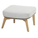 4 Seasons Outdoor Sempre voetenbank teak zilvergrijs 4-Seasons Outdoor 4 Seasons Outdoor Sempre voetenbank teak zilvergrijs 4-Seasons Outdoor