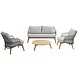 4 Seasons Outdoor Sempre stoel bank loungeset 4 delig teak rope 4 Seasons Outdoor 4 Seasons Outdoor Sempre stoel bank loungeset 4 delig teak rope 4 Seasons Outdoor