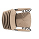 4 Seasons Outdoor Bora dining tuinstoel stapelbaar natural 4-Seasons Outdoor 4 Seasons Outdoor Bora dining tuinstoel stapelbaar natural 4-Seasons Outdoor