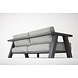4 Seasons Outdoor Iconic 3-zitsbank antraciet 4-Seasons Outdoor 4 Seasons Outdoor Iconic 3-zitsbank antraciet 4-Seasons Outdoor