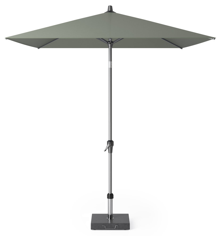Platinum Riva parasol 250x200 cm olijf met kniksysteem Platinum Riva parasol 250x200 cm olijf met kniksysteem
