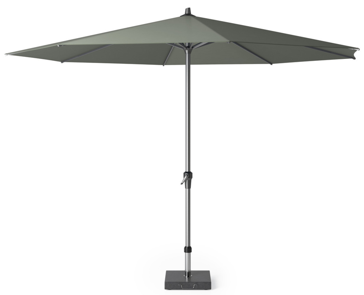 Platinum Riva parasol 350 cm rond olijf Platinum Riva parasol 350 cm rond olijf