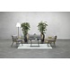 Garden Impressions Franklin stoel bank loungeset 4 delig naturel wicker Garden Impressions Franklin stoel bank loungeset 4 delig naturel wicker