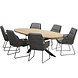 4 Seasons Outdoor Valencia Prado dining tuinset 240x115xH75 cm 7 delig antraciet 4 Seasons Outdoor 4 Seasons Outdoor Valencia Prado dining tuinset 240x115xH75 cm 7 delig antraciet 4 Seasons Outdoor