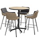 Taste 4SO Bohemian Fiesta barset 90xH105 cm rond 5 delig Taste 4SO Taste 4SO Bohemian Fiesta barset 90xH105 cm rond 5 delig Taste 4SO