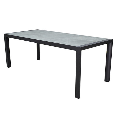 AVH-Collectie Dexter dining tuintafel 194x90xH74,5 cm antraciet AVH-Collectie Dexter dining tuintafel 194x90xH74,5 cm antraciet