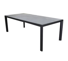AVH-Collectie Angora dining tuintafel 220x100xH74 cm antraciet AVH-Collectie Angora dining tuintafel 220x100xH74 cm antraciet