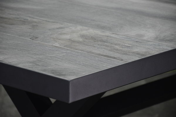 AVH-Collectie New Delhi dining tuintafel 224x103xH72,5 cm met kruispoot antraciet AVH-Collectie New Delhi dining tuintafel 224x103xH72,5 cm met kruispoot antraciet