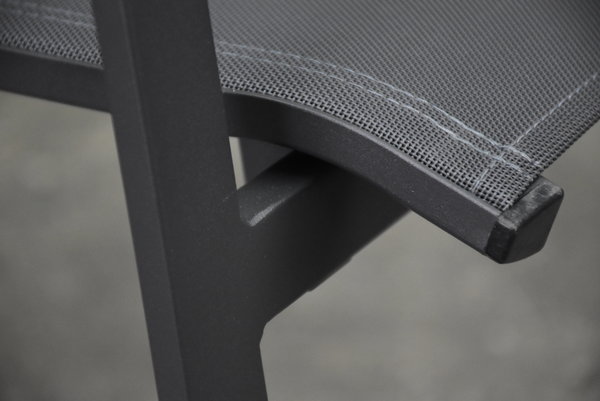 AVH-Collectie New Valley dining tuinstoel stapelbaar antraciet AVH-Collectie New Valley dining tuinstoel stapelbaar antraciet