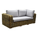 AVH-Collectie Sumatra hoek loungeset 2-delig naturel rotan AVH-Collectie Sumatra hoek loungeset 2-delig naturel rotan