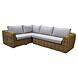 AVH-Collectie Sumatra hoek loungeset 2-delig naturel rotan AVH-Collectie Sumatra hoek loungeset 2-delig naturel rotan