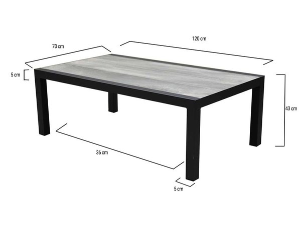 AVH-Collectie Dallas stoel bank loungeset 4 delig verstelbaar antraciet AVH-Collectie Dallas stoel bank loungeset 4 delig verstelbaar antraciet