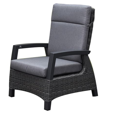 AVH-Collectie Dallas stoel bank loungeset 6 delig verstelbaar antraciet AVH-Collectie Dallas stoel bank loungeset 6 delig verstelbaar antraciet