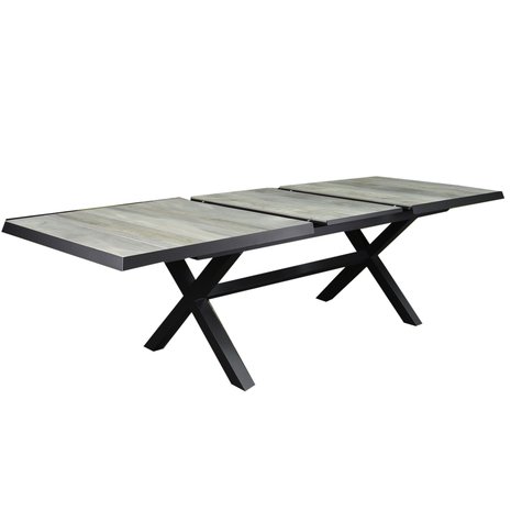 AVH-Collectie Nancy New Delhi dining tuinset uitschuifbaar 204-264x103xH74,5 cm 7 delig verstelbaar AVH-Collectie Nancy New Delhi dining tuinset uitschuifbaar 204-264x103xH74,5 cm 7 delig verstelbaar