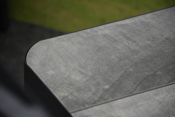 AVH-Collectie Nancy New Delhi dining tuinset 220x100xH74,5 7 delig aluminium AVH-Collectie Nancy New Delhi dining tuinset 220x100xH74,5 7 delig aluminium