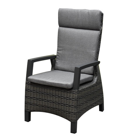 AVH-Collectie Tunis Angora dining tuinset 220x100x74,5 cm 7 delig verstelbaar antraciet AVH-Collectie Tunis Angora dining tuinset 220x100x74,5 cm 7 delig verstelbaar antraciet