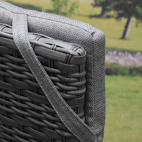 AVH-Collectie Tunis Angora dining tuinset 220x100x74,5 cm 7 delig verstelbaar antraciet AVH-Collectie Tunis Angora dining tuinset 220x100x74,5 cm 7 delig verstelbaar antraciet