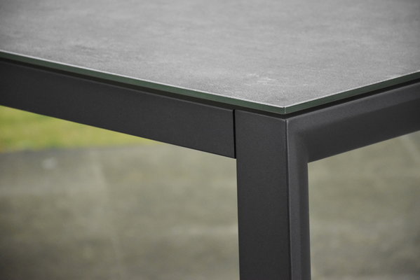 AVH-Collectie Tunis Angora dining tuinset 220x100x74,5 cm 7 delig verstelbaar grijs AVH-Collectie Tunis Angora dining tuinset 220x100x74,5 cm 7 delig verstelbaar grijs