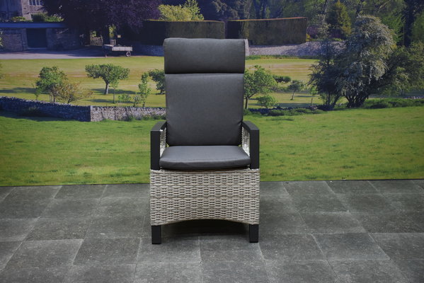 AVH-Collectie Tunis Angora dining tuinset 220x100x74,5 cm 7 delig verstelbaar grijs AVH-Collectie Tunis Angora dining tuinset 220x100x74,5 cm 7 delig verstelbaar grijs