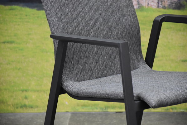 AVH-Collectie Nancy Angora dining tuinset 220x100xH74,5 7 delig aluminium AVH-Collectie Nancy Angora dining tuinset 220x100xH74,5 7 delig aluminium