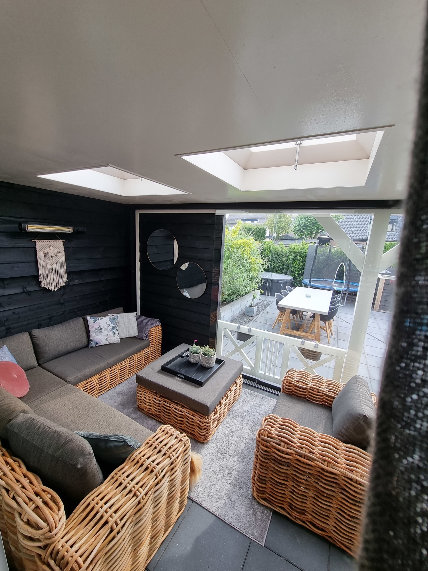 De ideale tuin verdeling