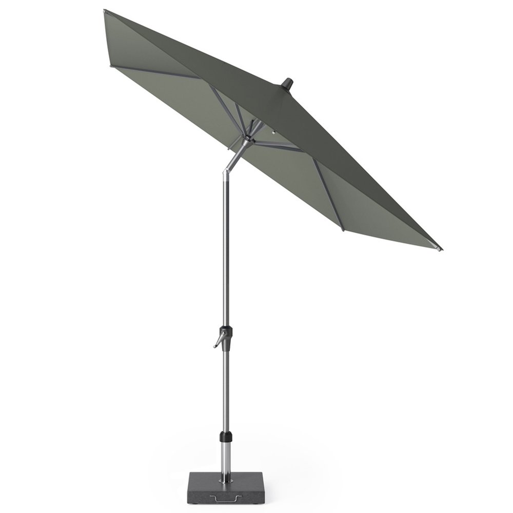 Platinum Riva parasol 250x200 cm olijf met kniksysteem Platinum Riva parasol 250x200 cm olijf met kniksysteem