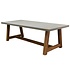 Veltis dining tuintafel betonlook 250x100xH77 cm Veltis dining tuintafel betonlook 250x100xH77 cm