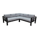 AVH-Collectie Almeria hoek loungeset 5-delig aluminium antraciet AVH-Collectie Almeria hoek loungeset 5-delig aluminium antraciet